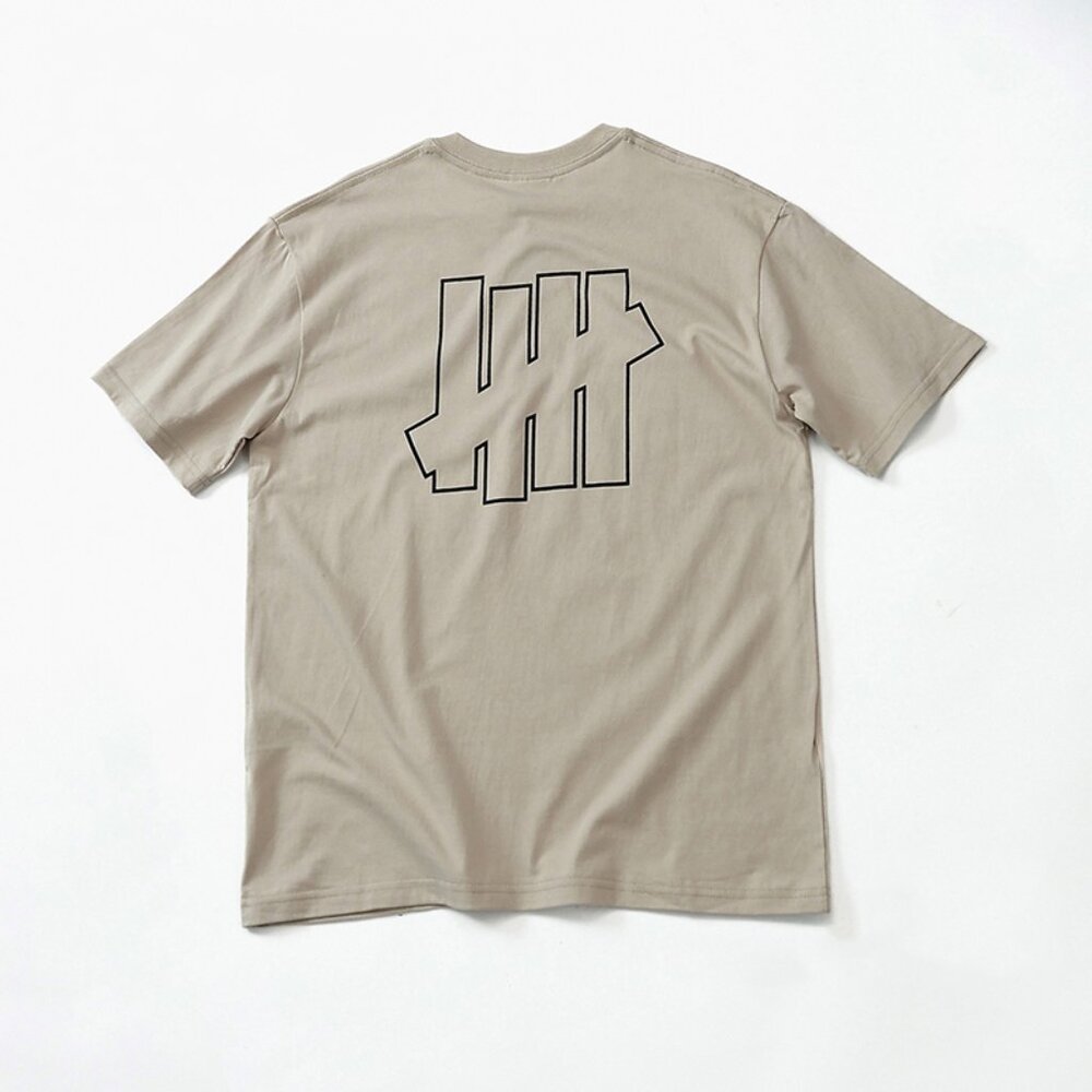 Undefeated Khaki Printed Short Sleeve T-shirt
